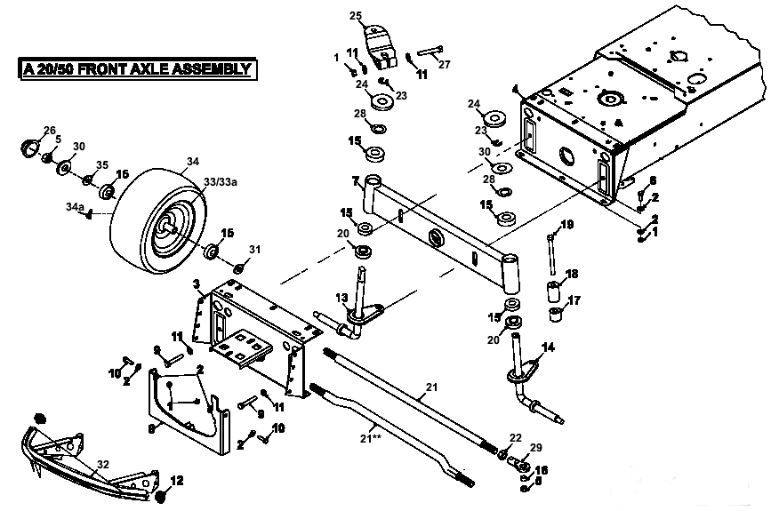 Front Axle Assembly