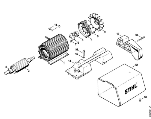 A-Electric motor