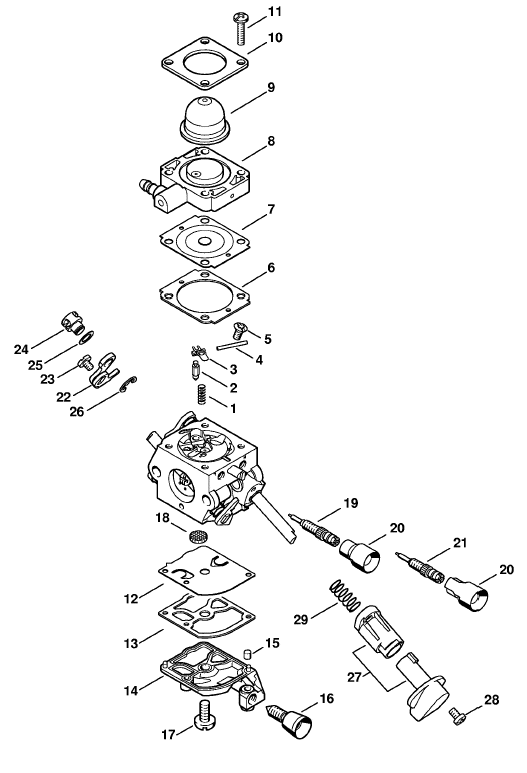 Carburetor C1M-S146 California