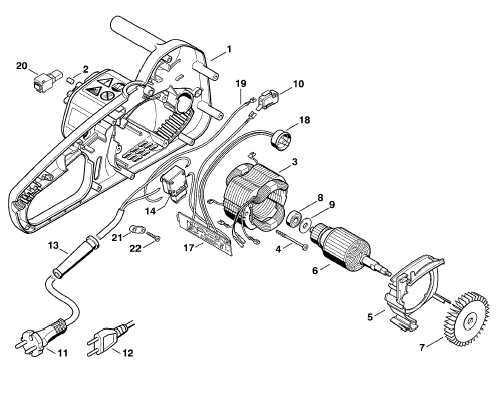 Electric motor MSE 200 C