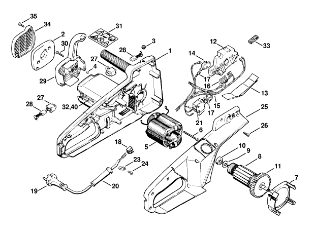 Electric motor E 220 C