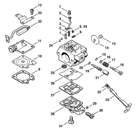 Carburetor WTE-1