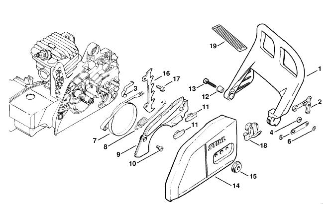 Chain brake