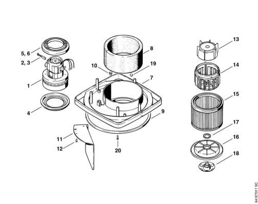 C-Electric motor