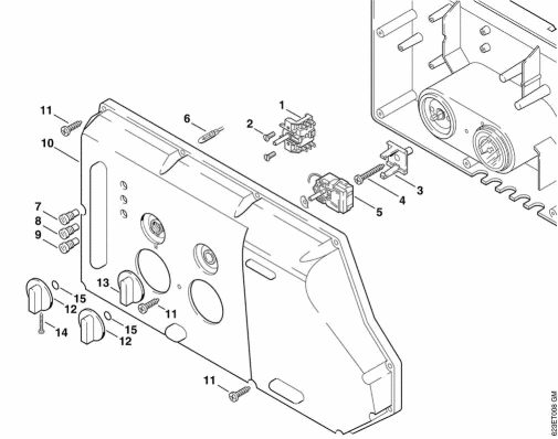 L-Instrument panel