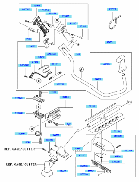 Pipe	 Handle & Guard