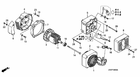 F-29 ROTOR-STATOR
