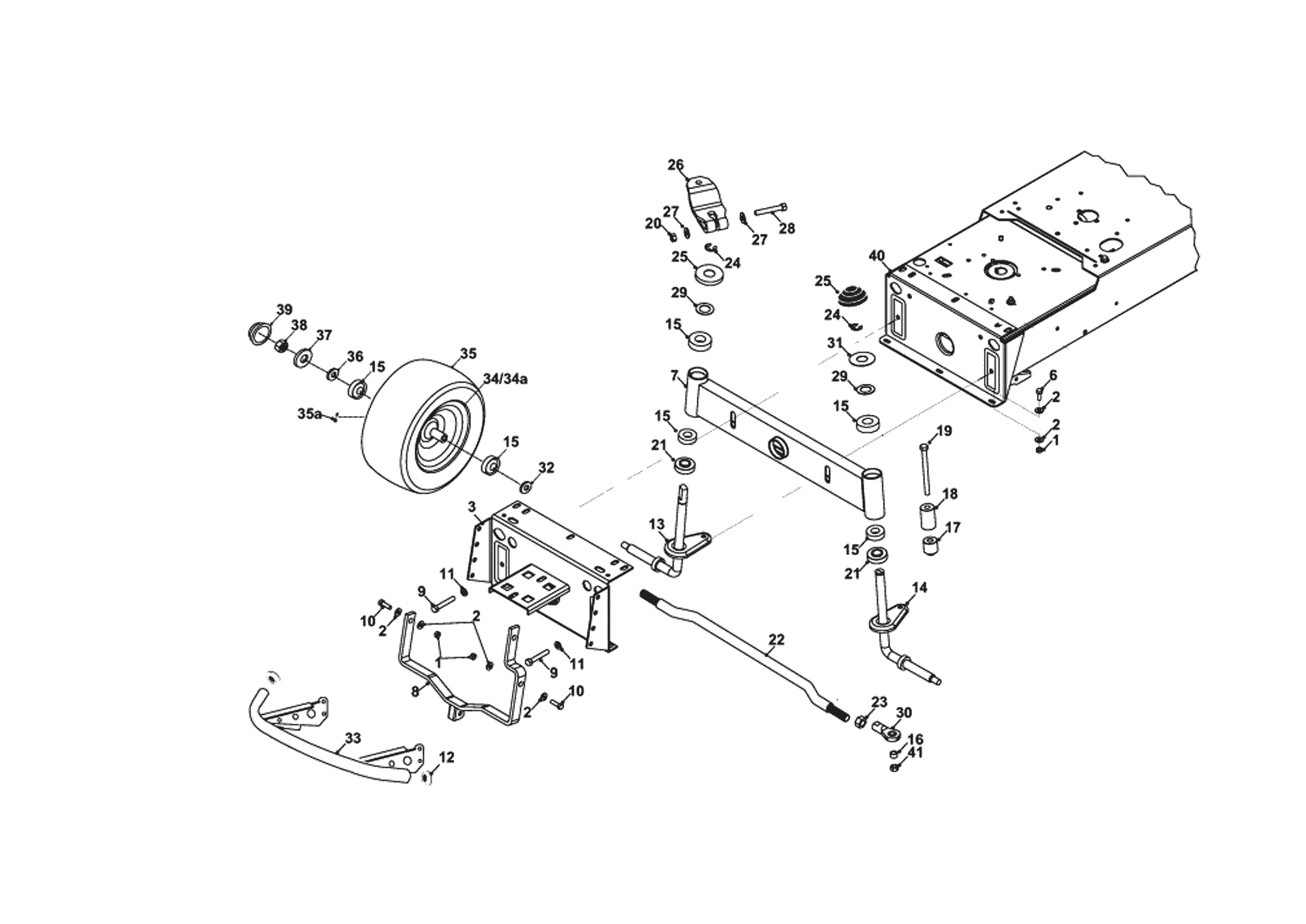 FRONT AXLE ASSEMBLY