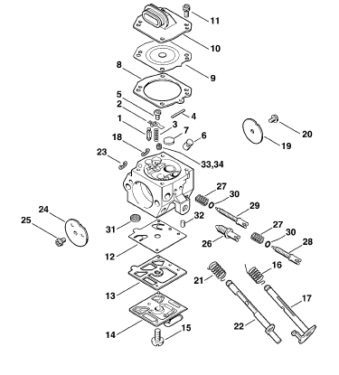 Carburetor HD-19B