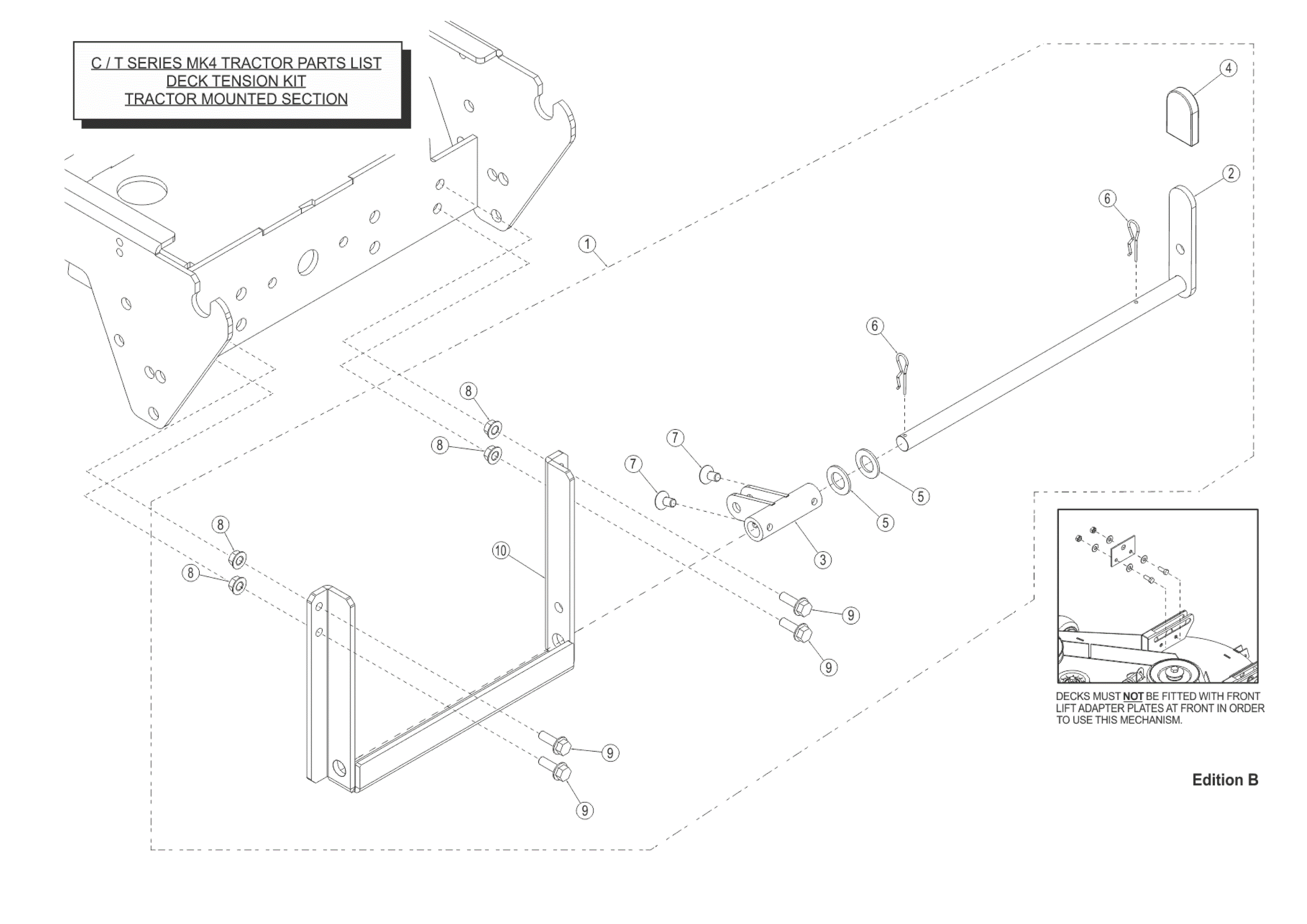 DECK TENSION & MOUNTING