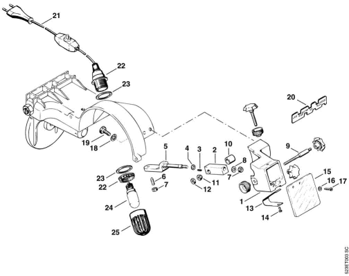 D-Diamond dressing attachment