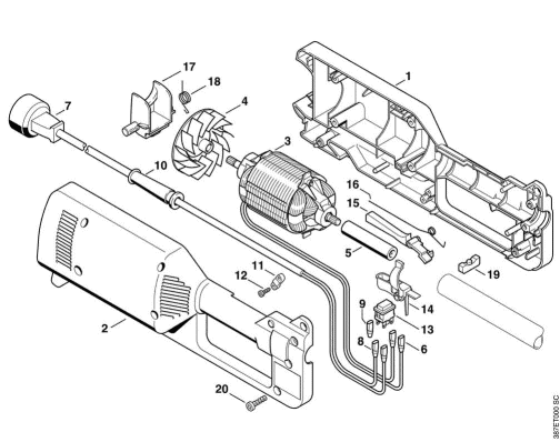 A-Electric motor