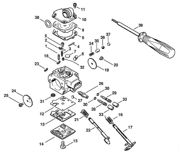 Carburetor HD-34A
