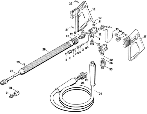 O-Spray gun