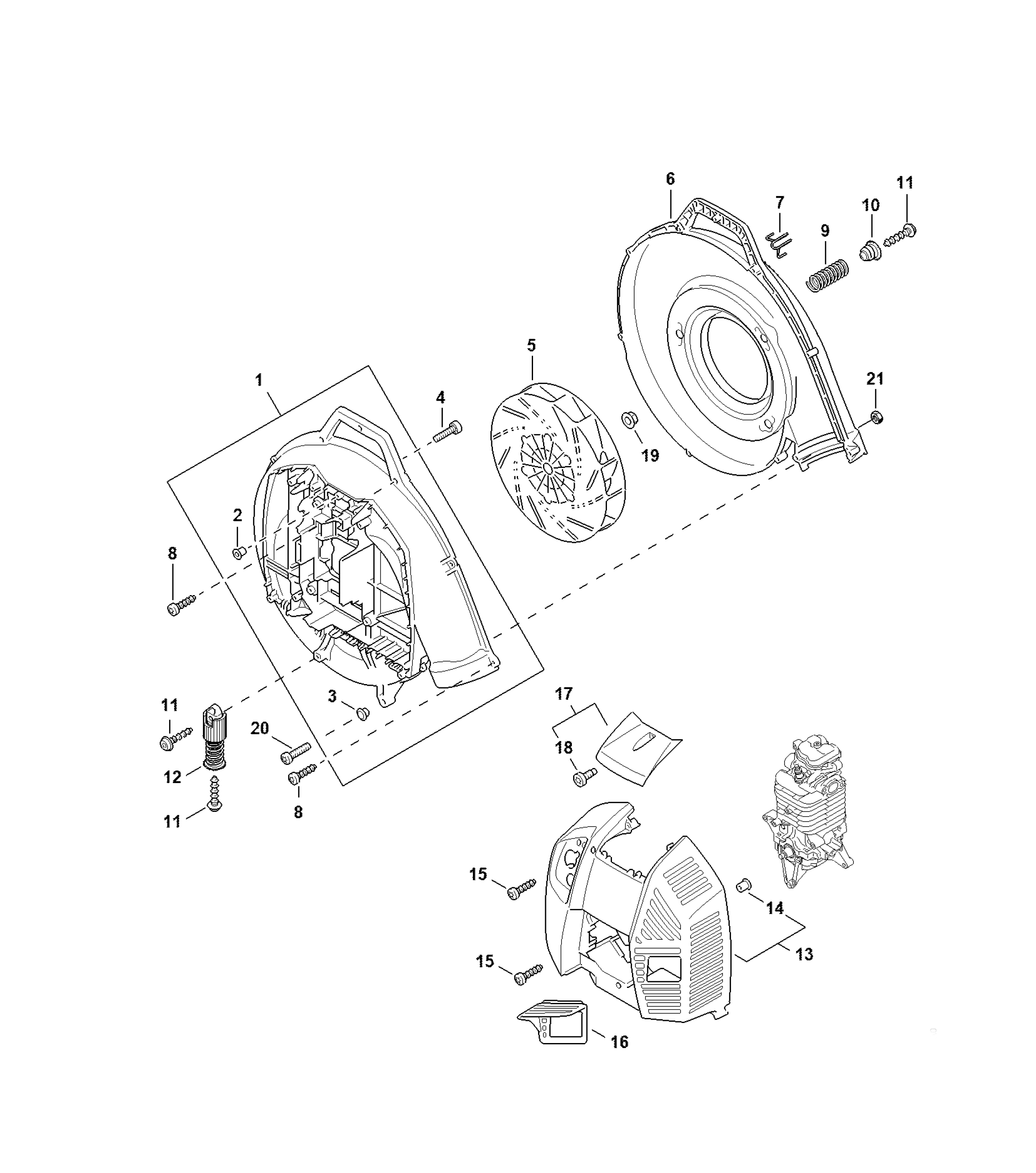 Fan Housing, Shroud