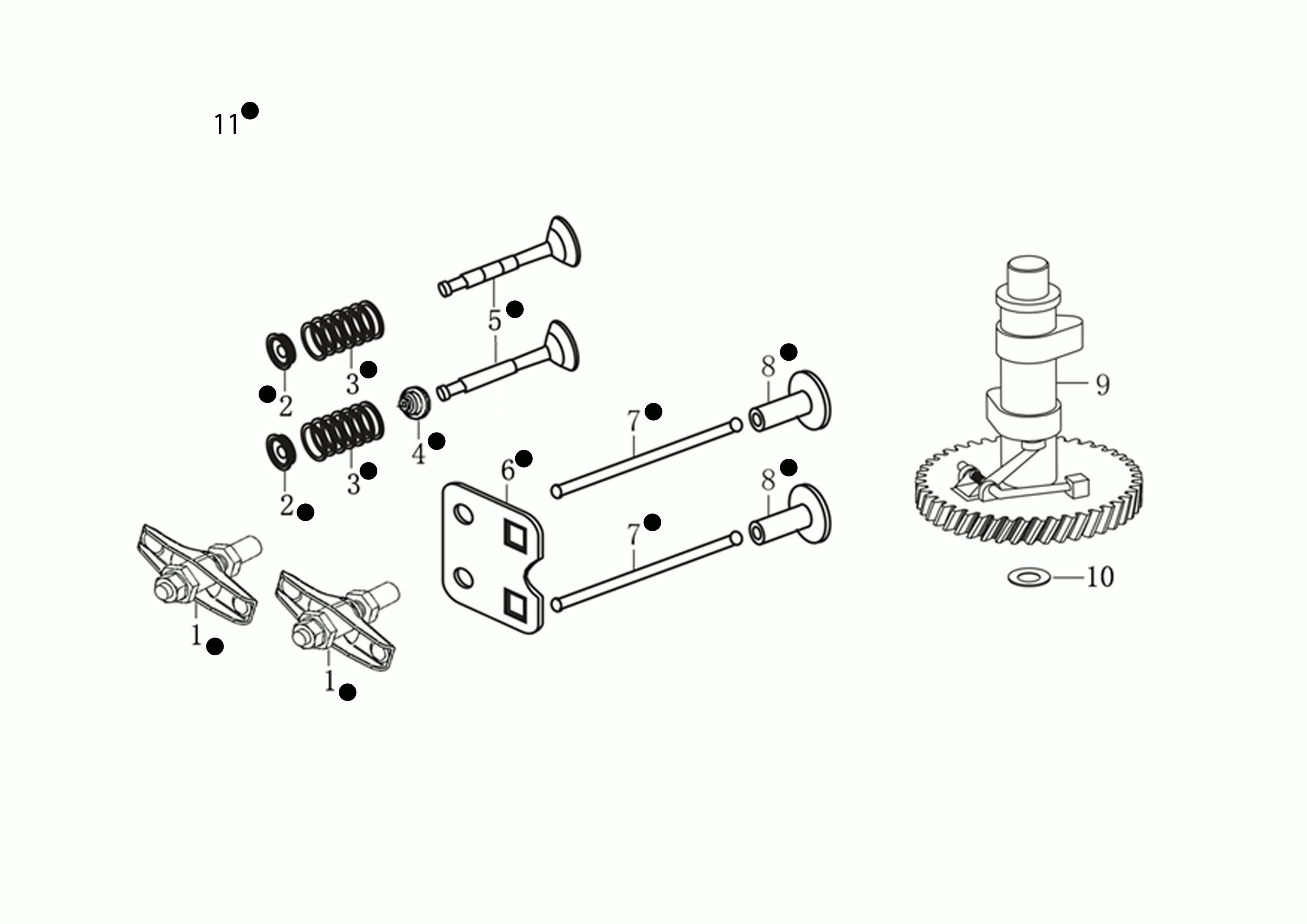 Reed valve kit
