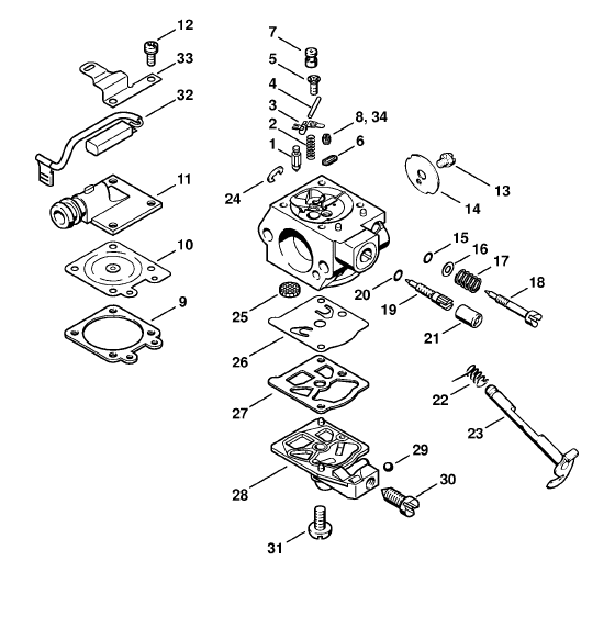 Carburetor WTE-1
