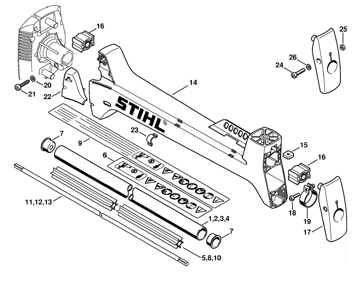 Drive tube assembly
