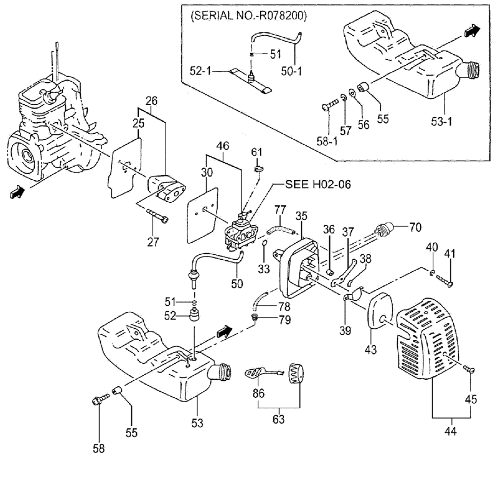 ENGINE-1(SERIAL NO.-B026000)