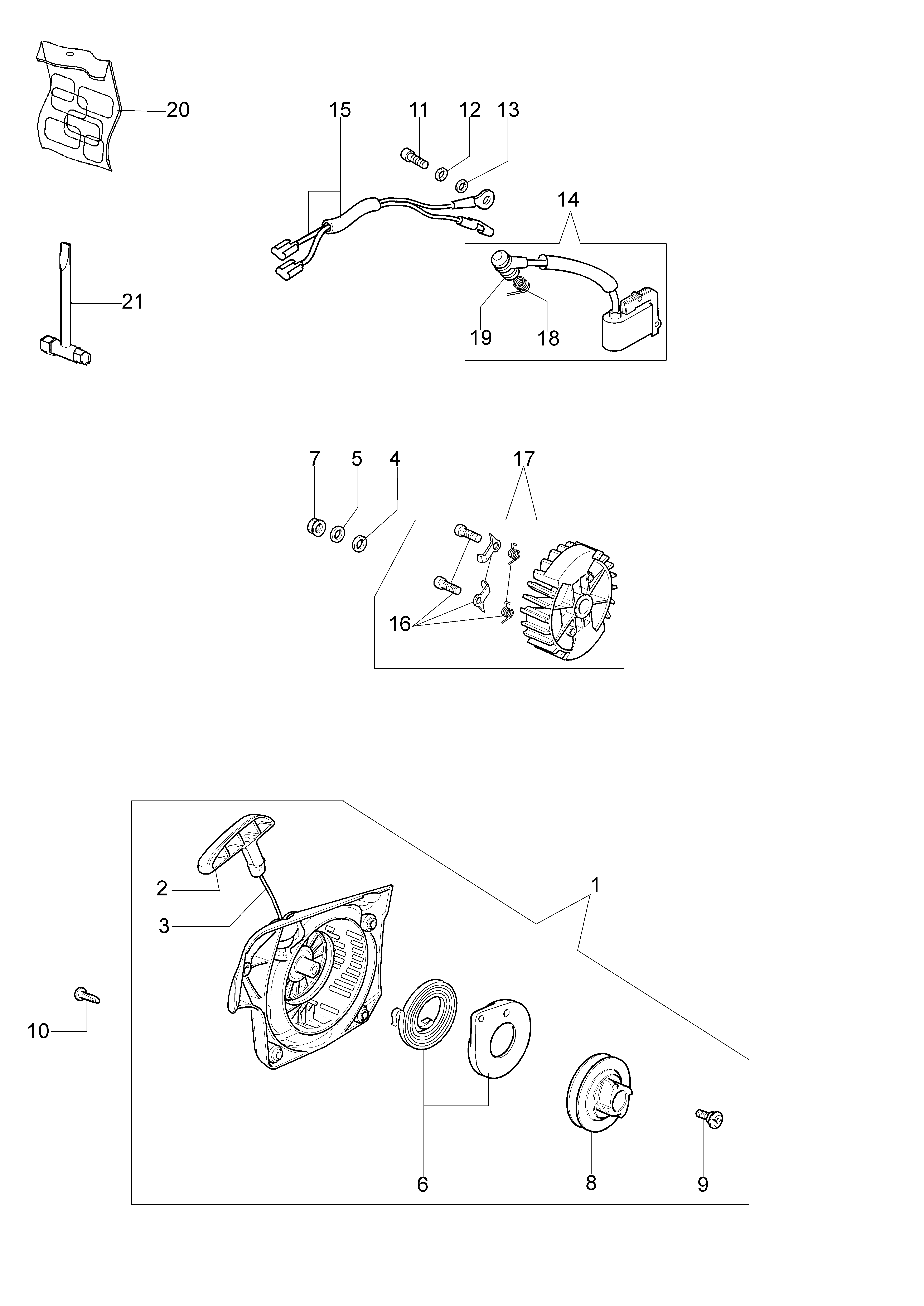 Starter assy