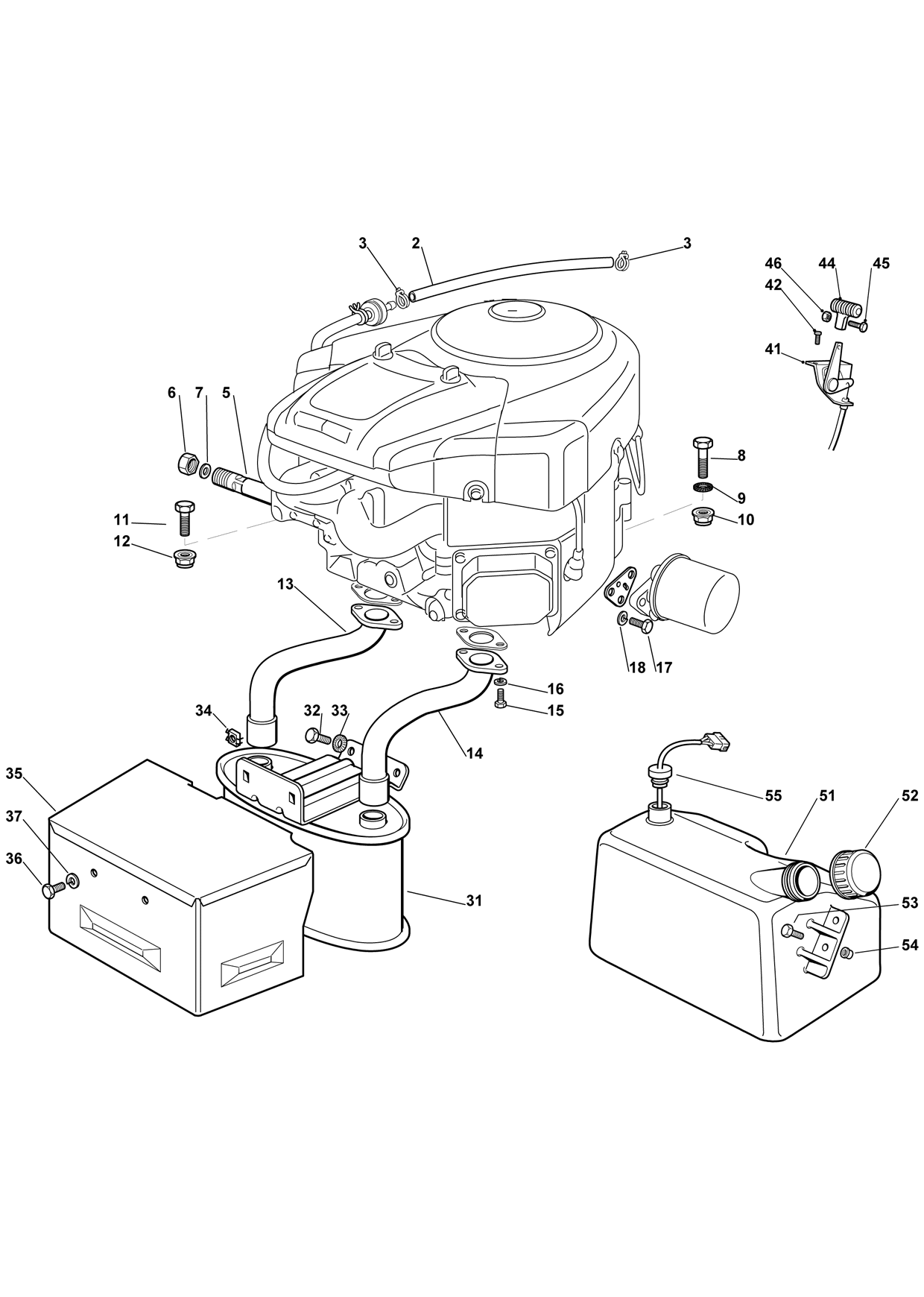 Engine B&S 20-22-24 HP
