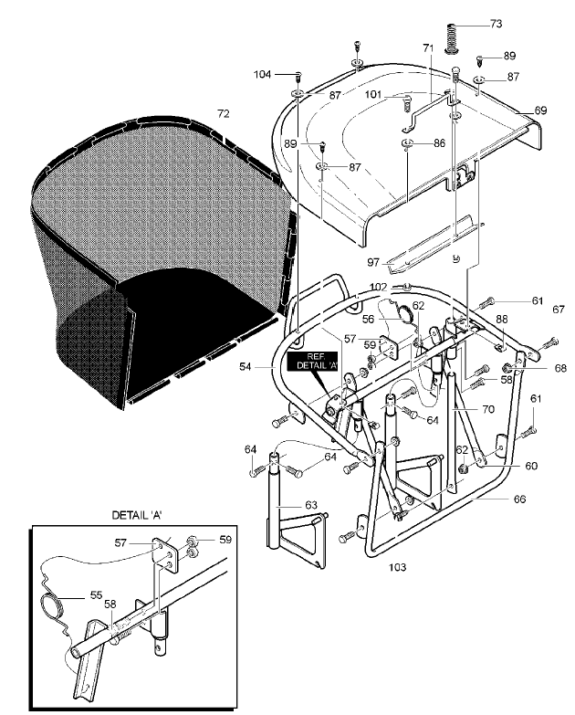 Grass Bagger Assembly