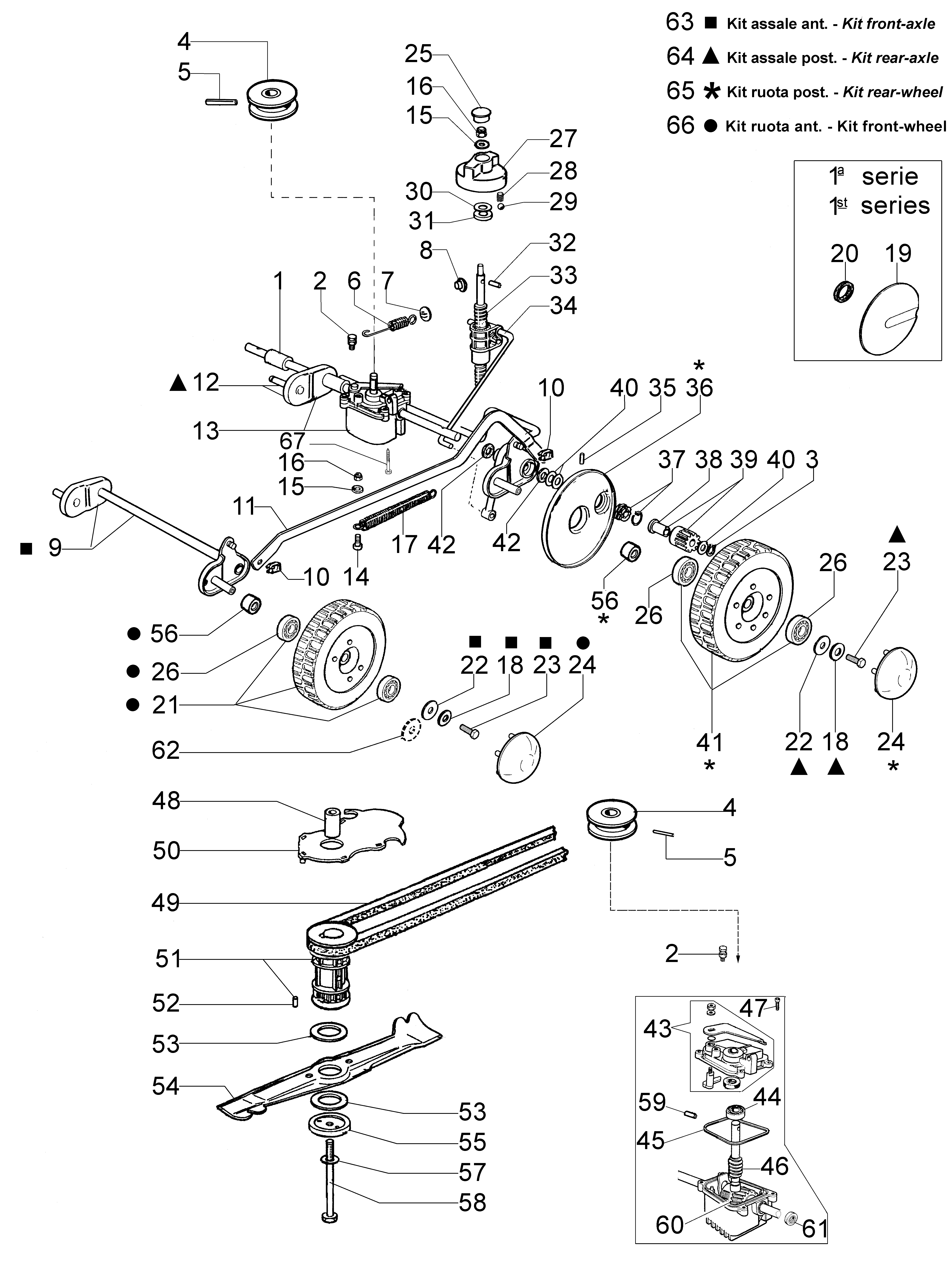 Axle assy