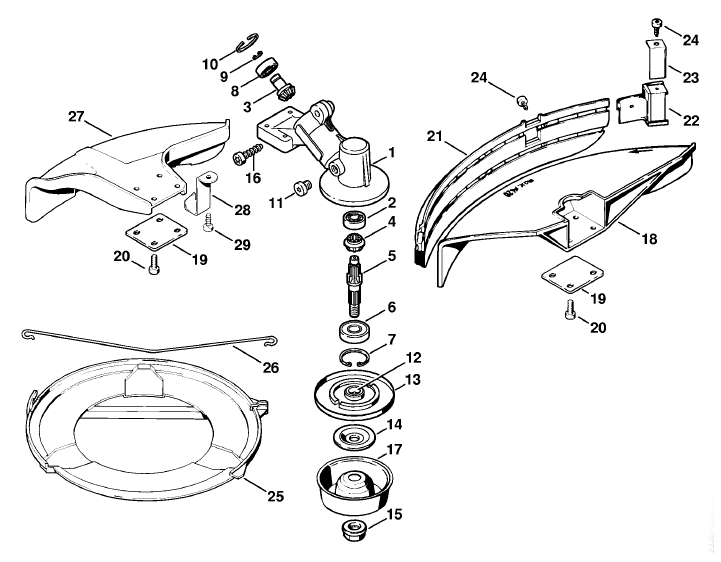 Gear head, Deflector