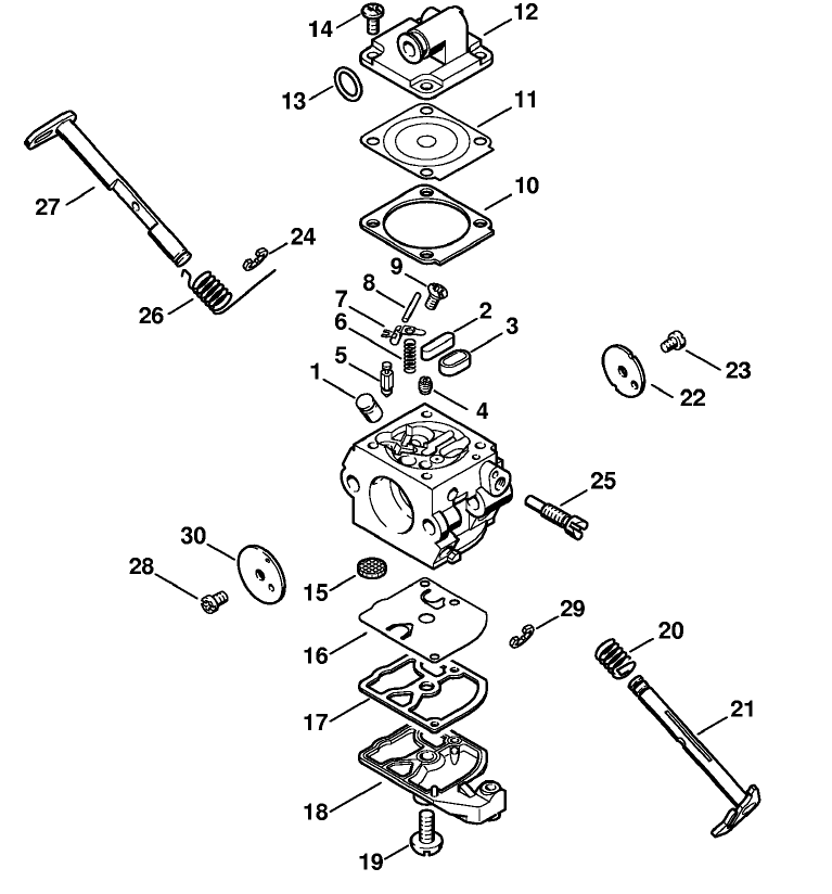 Carburetor C1Q-S137 BR