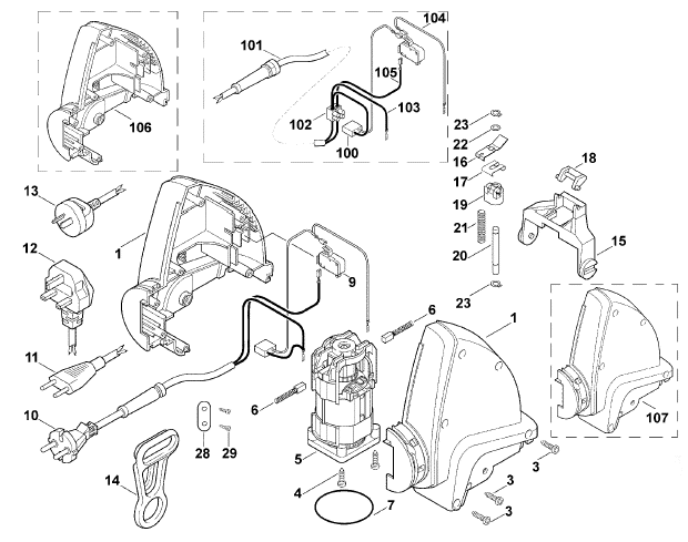housing - electric motor