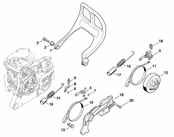 Chain brake