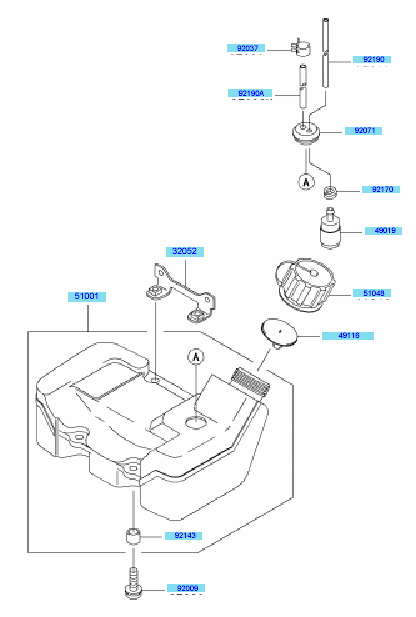 Fuel Tank & Fuel Valve