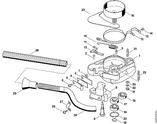 G-Brake assy. BT 106 C