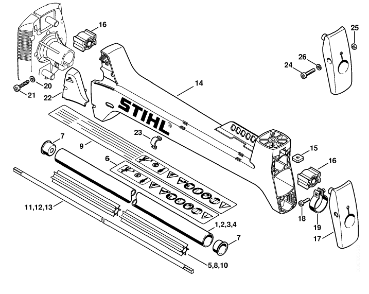 Drive tube assembly