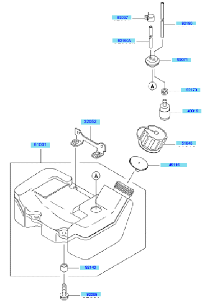 Fuel Tank & Fuel Valve
