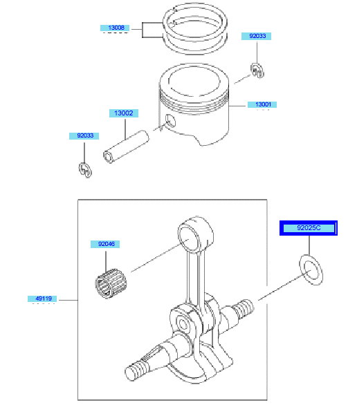 Piston & Crankshaft