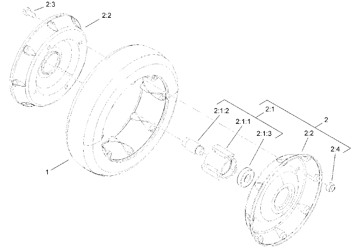 Wheel & Tyre Assembly No 115-3849