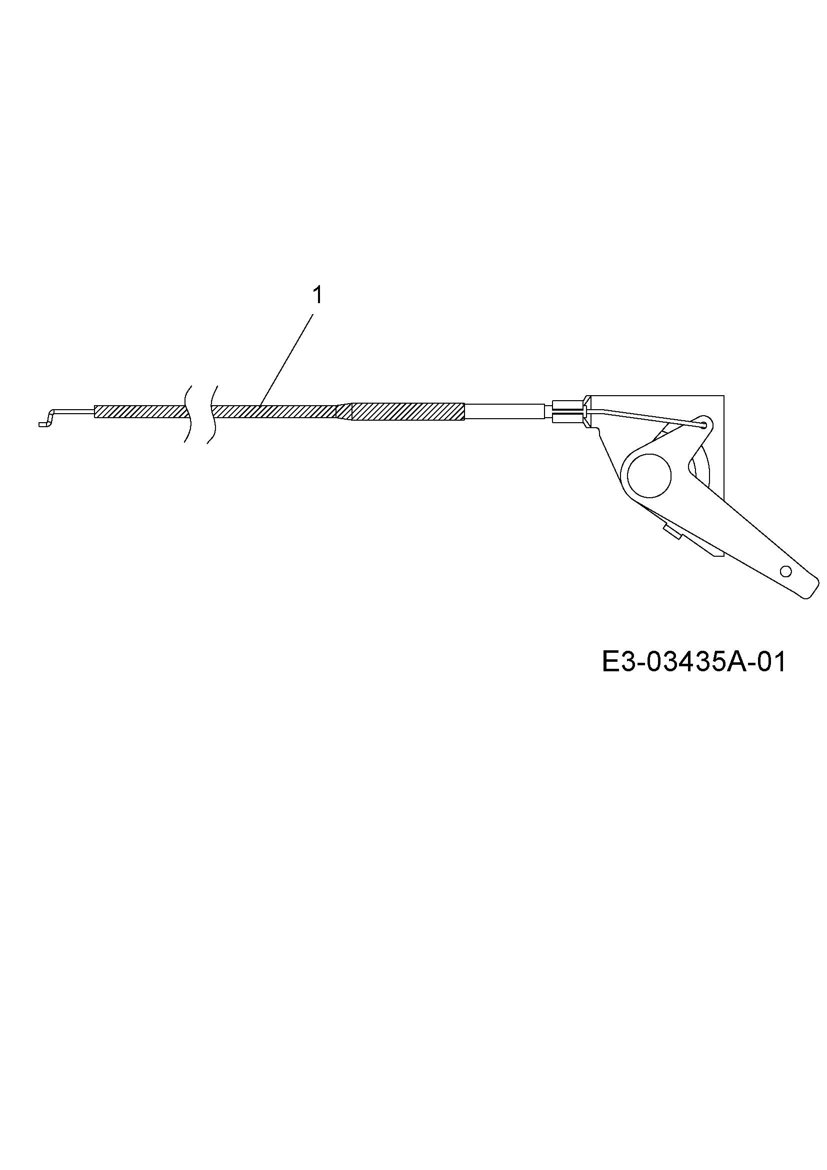 Throttle cable