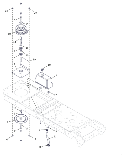 PTO BEARING ASSY