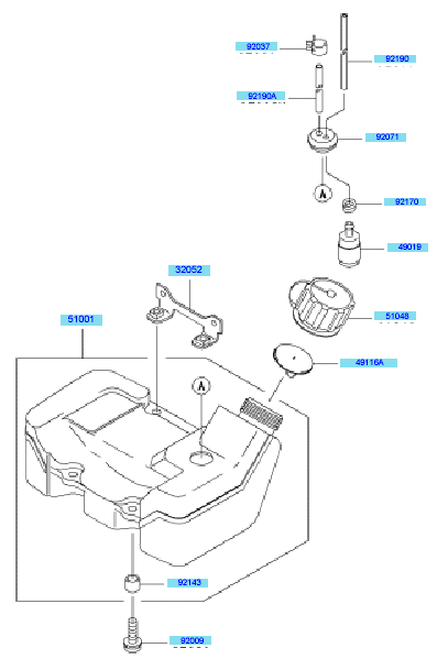 Fuel Tank & Fuel Valve