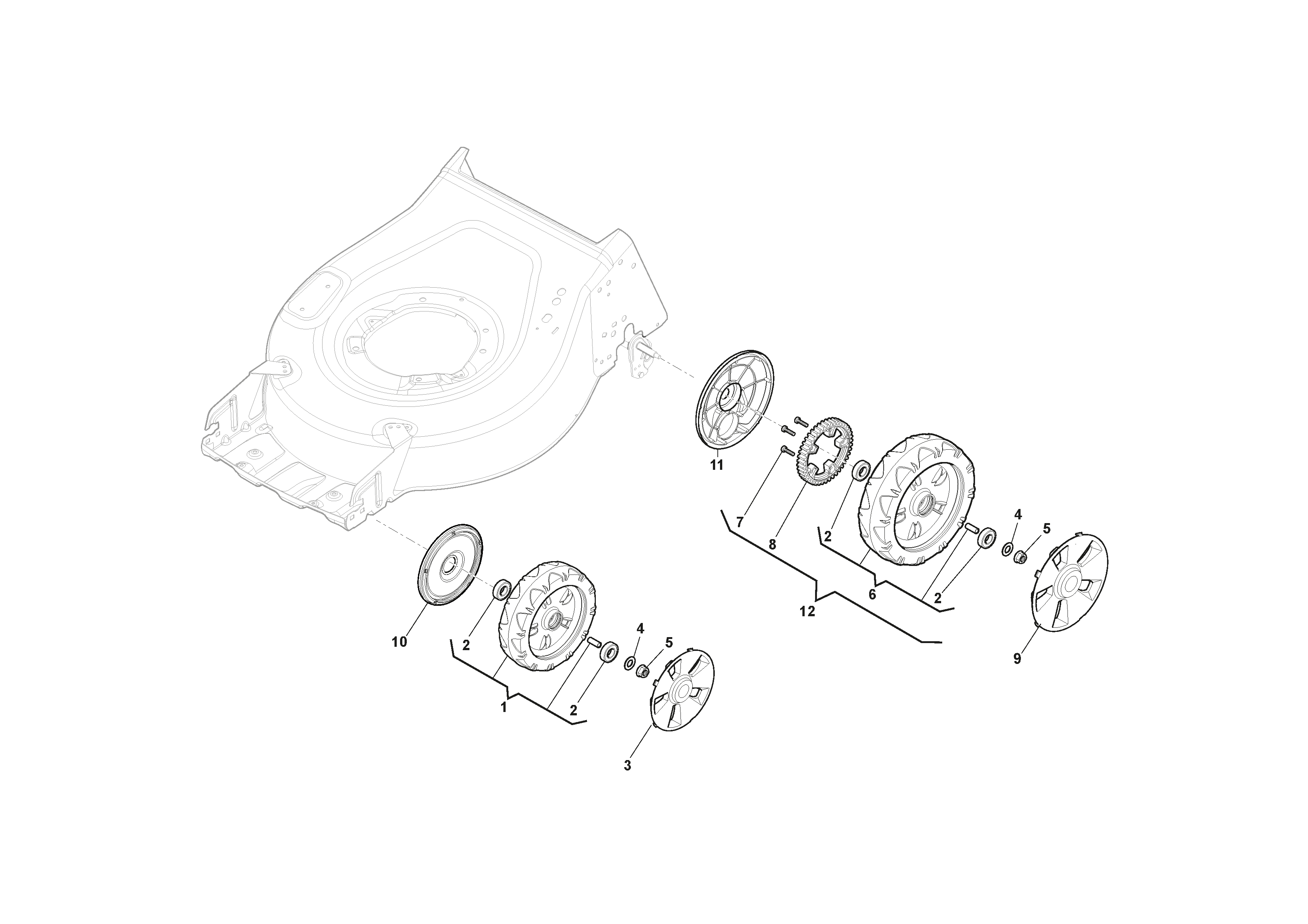 Wheel and Hub Cap