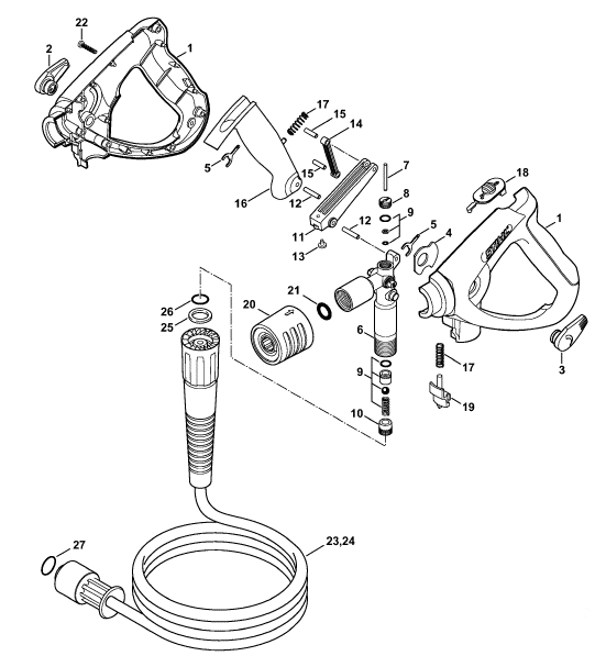 Spray gun RE 581