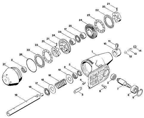 C-BT 310 Gear head
