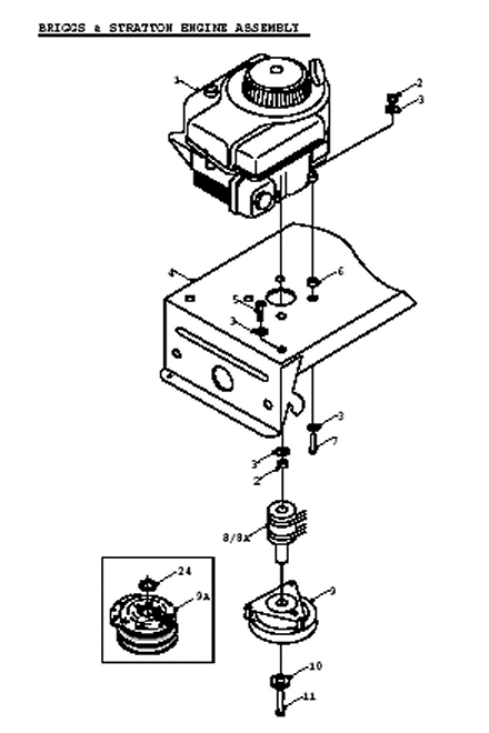 K14 Briggs & Stratton Engine