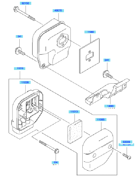 Air Filter & Muffler