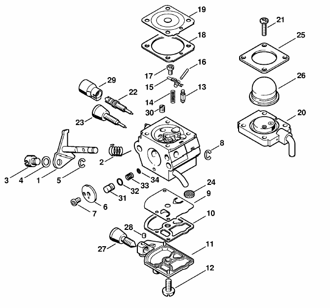 Carburetor C1QS97A