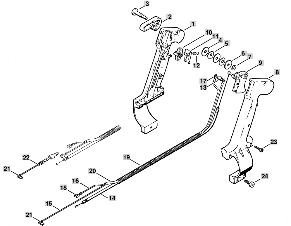 Control handle 46.2001