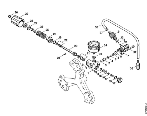 J-Regulation valve block RB 400K
