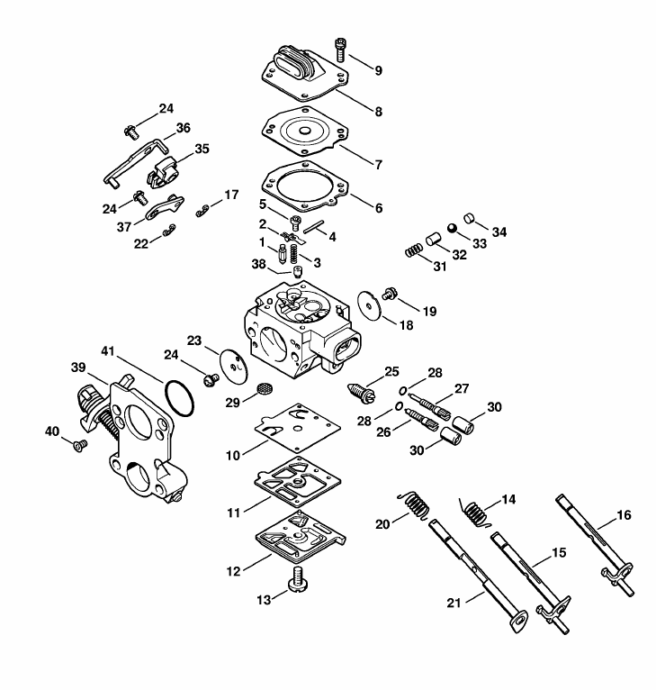 Carburetor HD-41A