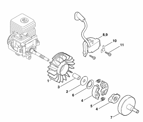 IGNITION SYSTEM- CLUTCH